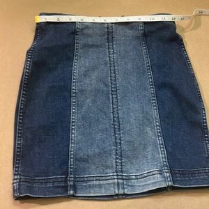 Free People - Modern Femme Two Tone Block Mini Skirt